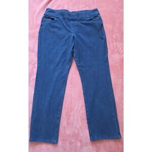 Coldwater Creek Womens Size 18 Pull Up Jeans